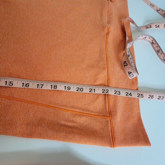 Ladies Cutter & Buck Shoreline Half Zip Pullover Orange Size XS Pocket - Picture 6 of 12